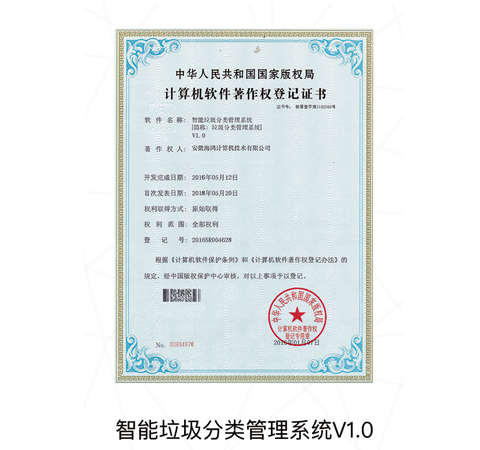 智能垃圾分類管理系統(tǒng)V1.0
